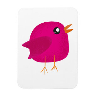 Magnet Flexible Enfants oiseau mignon