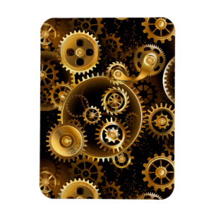Magnet Flexible Engrenages en laiton Steampunk sans soudure