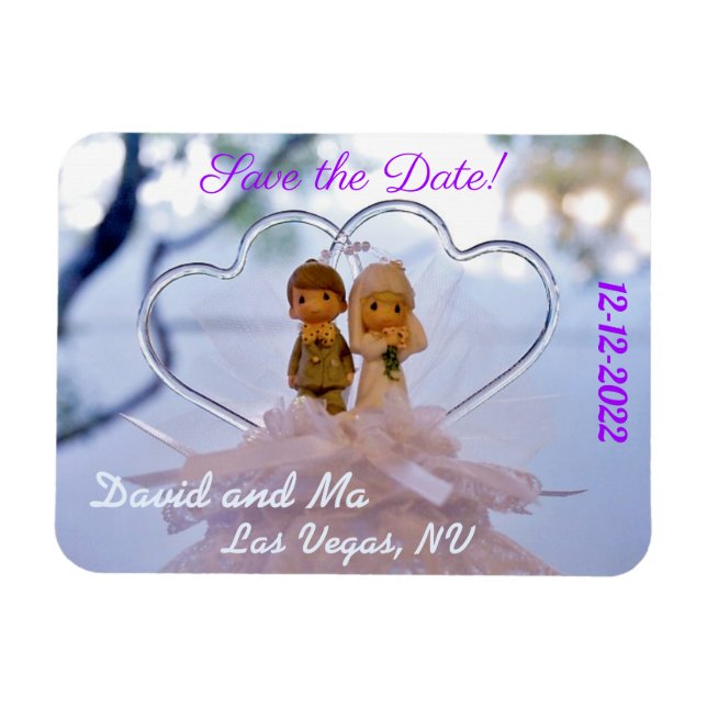 Magnet Flexible Enregistrer l'aimant de date (Horizontal)