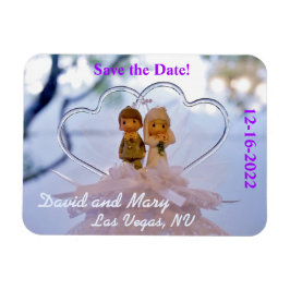 Magnet Flexible Enregistrer l'aimant Mariage de date
