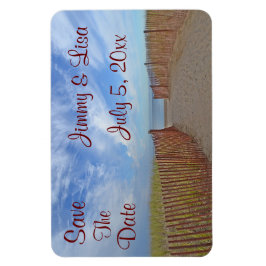 Magnet Flexible Enregistrer Le Thème Date Seashore