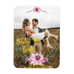 Magnet Flexible Enregistrez la date sur aimant photo personnalisé