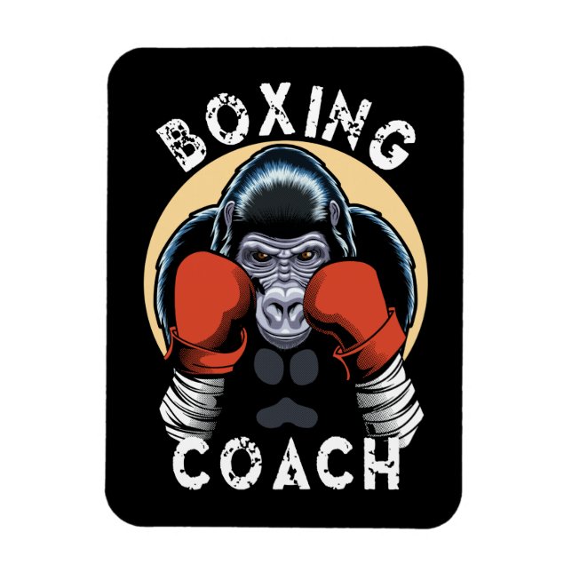 Magnet Flexible Entraîneur de boxe Gorilla - Entraîneur sportif (Vertical)