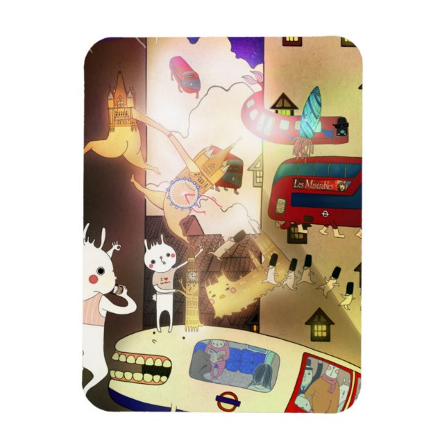 Magnet Flexible Épuisement de la ville 2013 (Vertical)