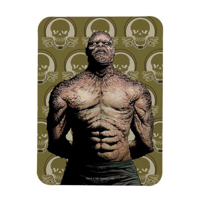 Magnet Flexible Équipe de suicide | Killer Croc Comic Livre Art (Vertical)