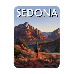 Magnet Flexible Équitation à Sedona Arizona Voyage