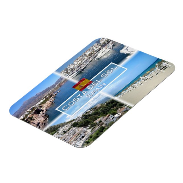 Magnet Flexible ES Costa del Sol - Nerja - Puerto Banus - Marbella (Côté Gauche)