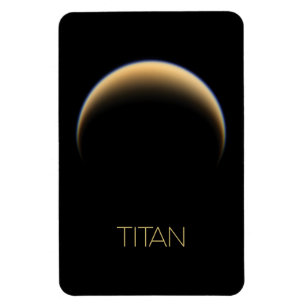Magnet Flexible Espace Extérieur, Cosmos, Système Solaire, Titan L