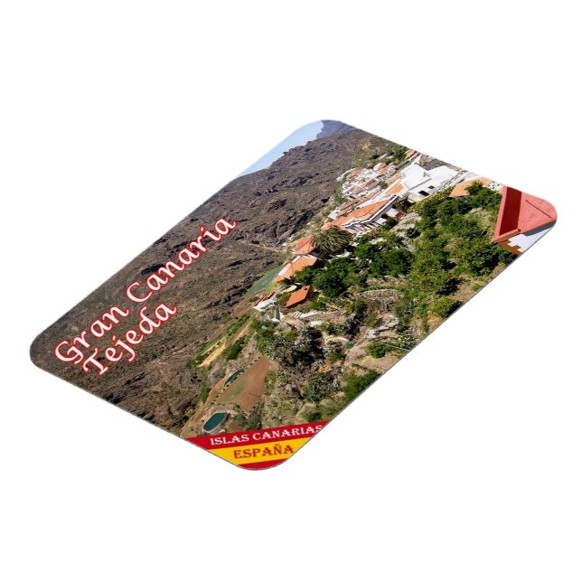 Magnet Flexible Espagne - Îles Canaries - Grande Canarie - (Côté Gauche)