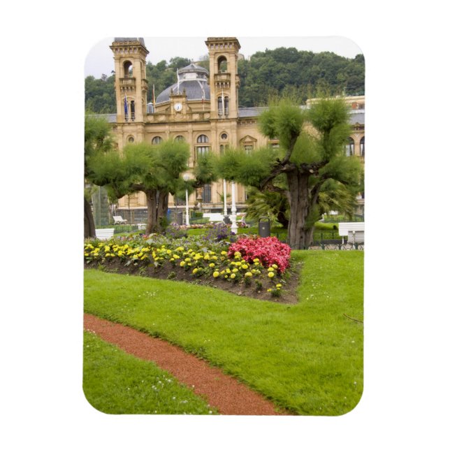 Magnet Flexible Espagne, San Sebastian. Station balnéaire populair (Vertical)