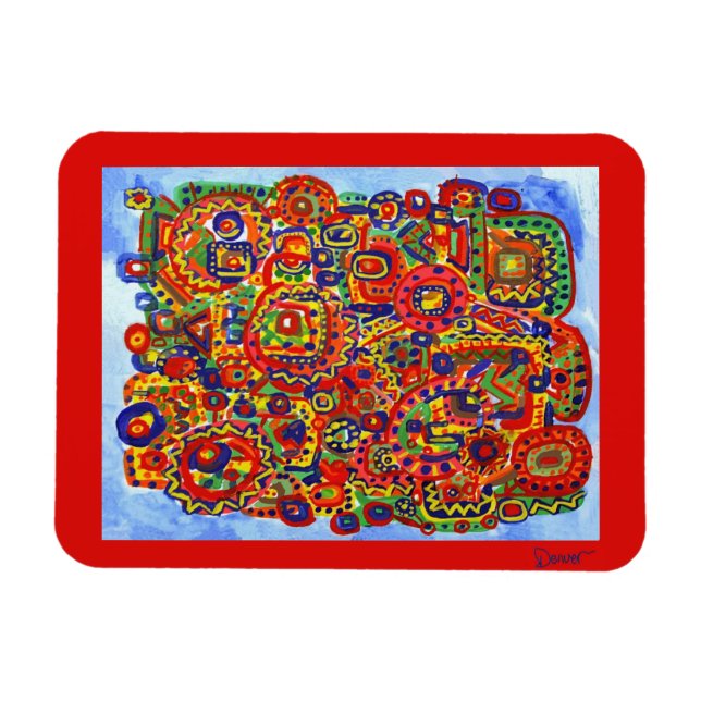 Magnet Flexible Esprit coloré (Horizontal)