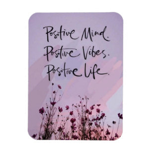 Magnet Flexible Esprit Positif, Vibes Positives, Vie Positive