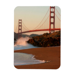 Magnet Flexible États-Unis, Californie. Vue du pont Golden Gate