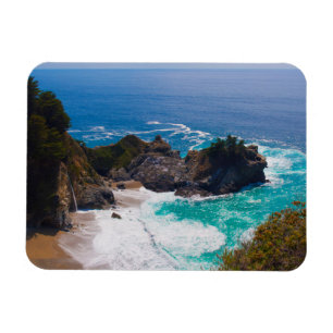 Magnet Flexible États-Unis, Californie. Vue sur Mcway Falls