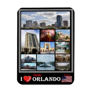 Magnet Flexible États-Unis - États-Unis d'Amérique - Orlando Flori