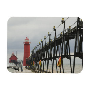 Magnet Flexible États-Unis, Michigan, rive du lac Michigan, Grand