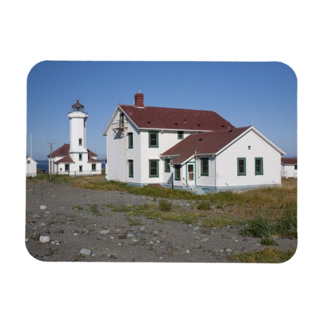 Magnet Flexible États-Unis, Washington, Port Townsend, Point Wilso (Horizontal)