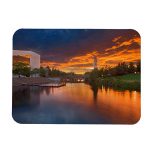 Magnet Flexible États-Unis, Washington, Spokane, Riverfront Park