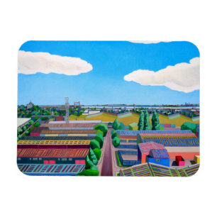 Magnet Flexible Été de passage de la Tamise