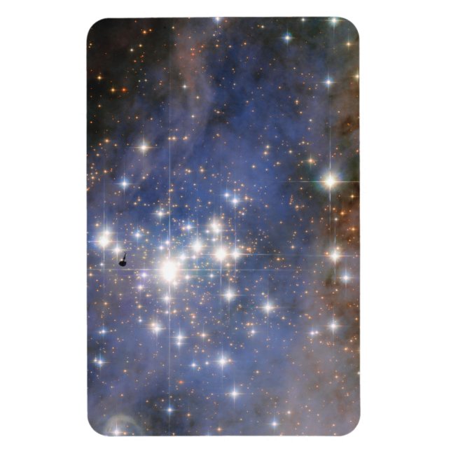Magnet Flexible Étoiles de diamant en Carina Nebula Hubble Space (Vertical)