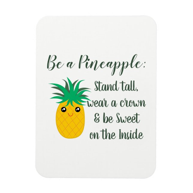 Magnet Flexible Être Une Citation Motivationnelle Inspirationnelle (Vertical)