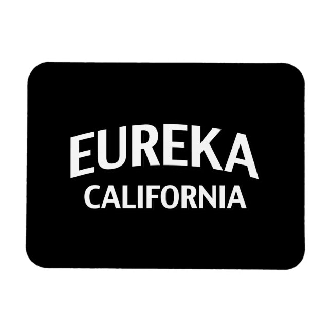 Magnet Flexible Eureka Californie (Horizontal)