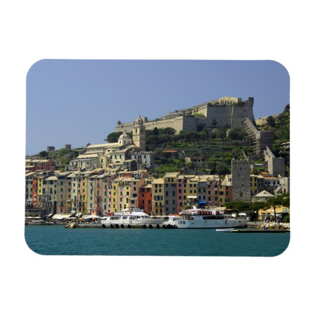 Magnet Flexible Europe, Italie, Portovenere ou Porto Venere. (Horizontal)