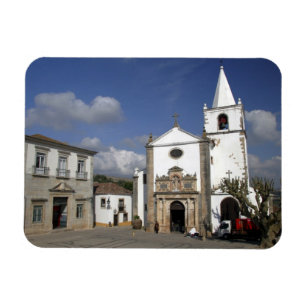 Magnet Flexible Europe, Portugal, Obidos. Église Santa Maria à