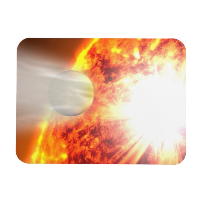 Magnet Flexible Evaporation de l'atmosphère de Hd 189733b (Horizontal)