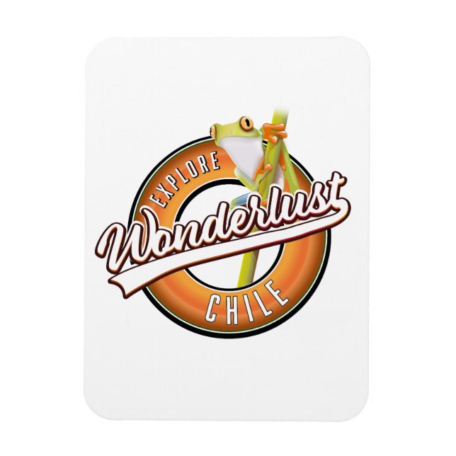 Magnet Flexible explorer le Chili à merveille (Vertical)