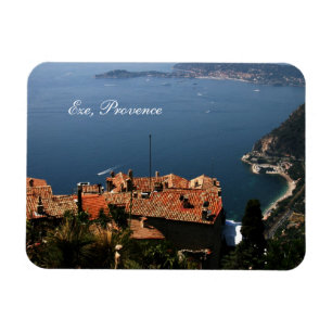 Magnet Flexible Eze, aimant de vue de la Provence