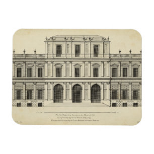 Magnet Flexible Façade de style théâtral de Colen Campbell