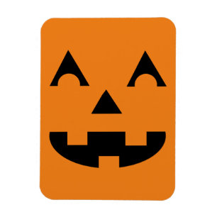Magnet Flexible Face Citrouille Halloween