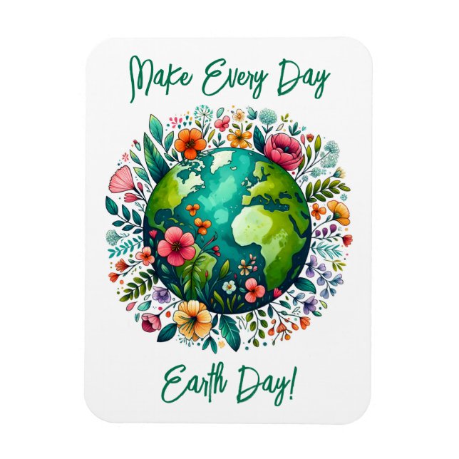 Magnet Flexible Faire chaque Jour des terres de jour (Vertical)
