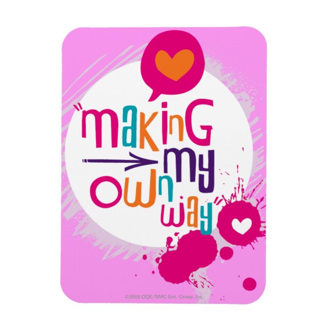 Magnet Flexible Faire ma propre voie (Vertical)