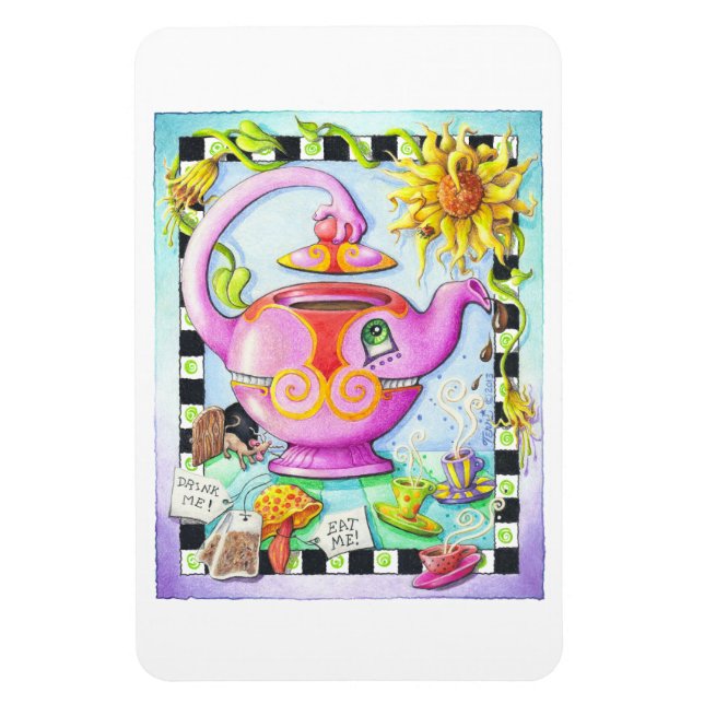 MAGNET FLEXIBLE - FAIT À PROPOS DE TEA PARTY (Vertical)