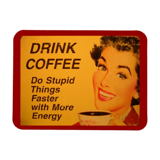 Magnet Flexible Faites des choses stupides plus vite (Horizontal)