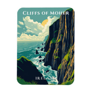 Magnet Flexible Falaises de la côte de Moher Irlande