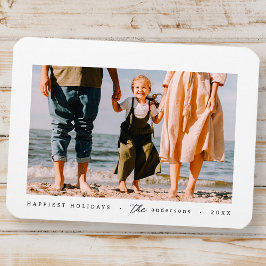 Magnet Flexible Famille minimaliste moderne simple personnalisée
