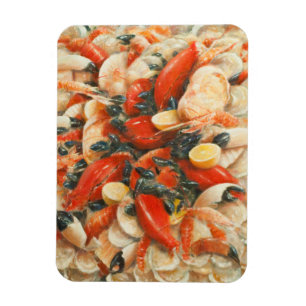 Magnet Flexible Fantaisie 2010 de fruits de mer