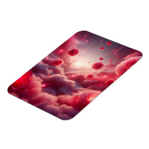 Magnet Flexible Fantasme Romantique Rêveur Roses Amour