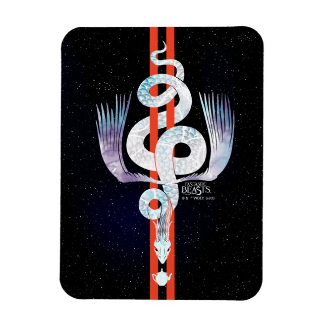 Magnet Flexible Fantastique bêtes Occamy (Vertical)