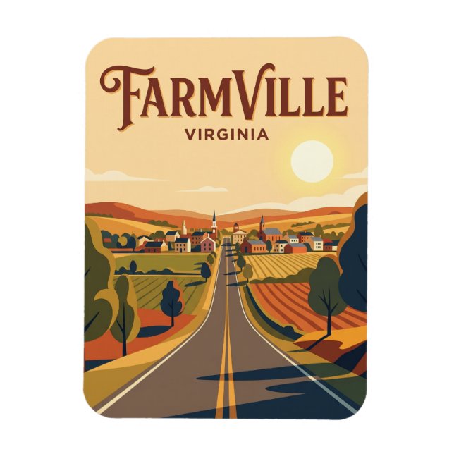Magnet Flexible Farmville États-Unis (Vertical)
