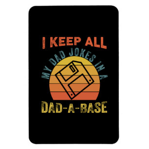 Magnet Flexible Father's Day I Keep All My Father Jokes