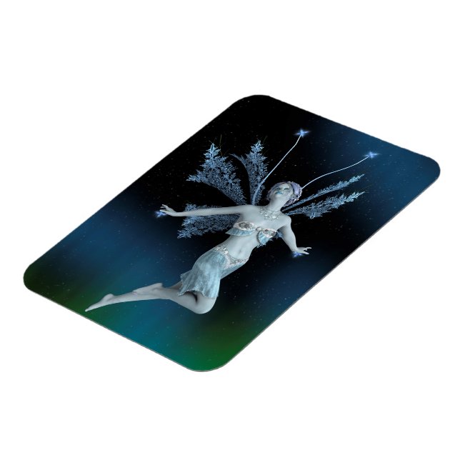 Magnet Flexible Fée d'hiver (Côté Gauche)