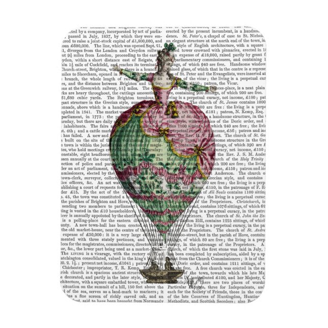 Magnet Flexible Femme de ballon à air chaud 2 (Vertical)