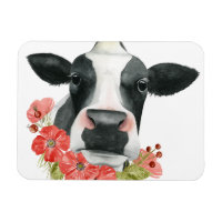 Ferme à pavot - Vache aux fleurs