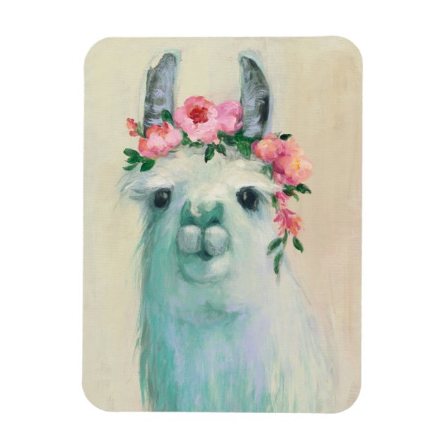 Magnet Flexible Festival Llama (Vertical)