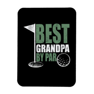 Magnet Flexible Fête des pères Meilleur Grand-Père De Loin