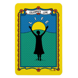 Magnet Flexible Fêter la vie 2_B_Aimant flexible 4"x6"